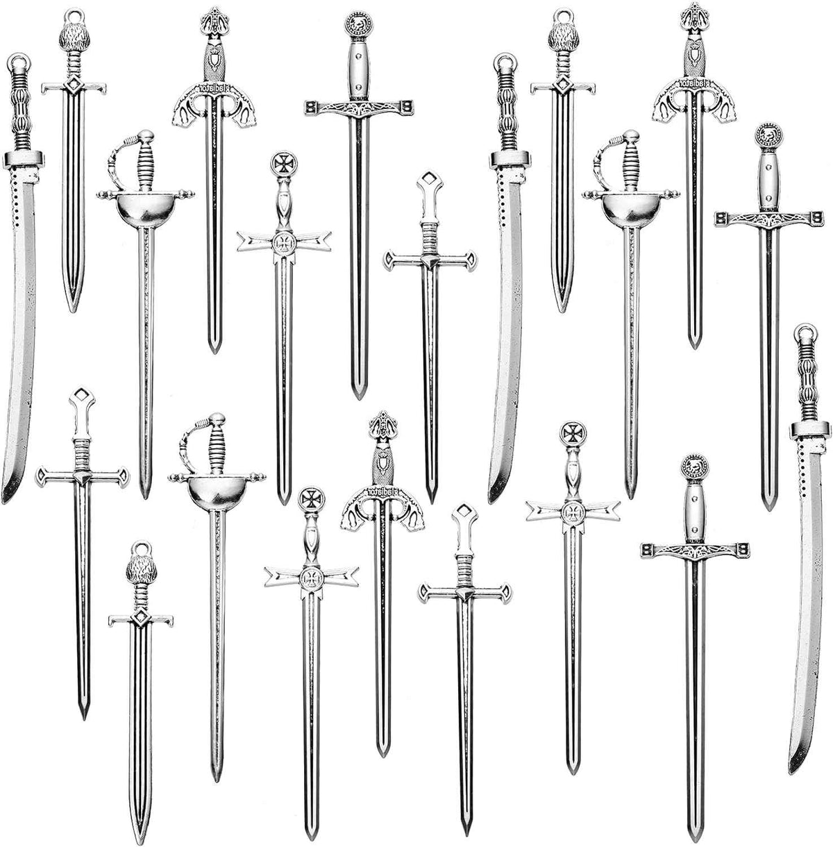 Antika svärdknivbokmärken 21-pack