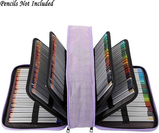 360 Slots Colored Pencil Case Pens Holder