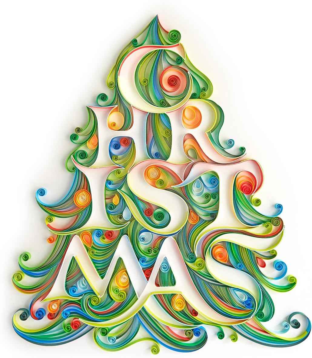 1040-teiliges Quilling-Streifen-Set aus Papier, 26 Farben (3/5/7/10 mm x 39 cm, 4er-Pack)