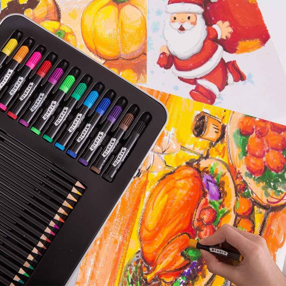 Mont Marte 90-Piece Premium Art Set with Aluminium Case