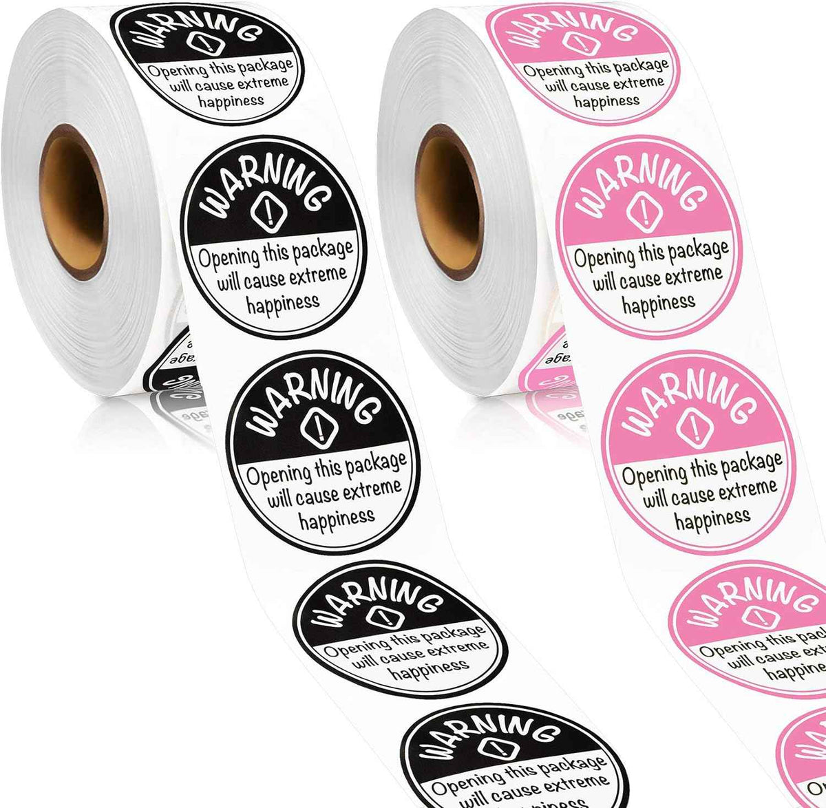 1000 Stück Extreme Happiness Aufkleber Runde selbstklebende Etiketten 1,5 Zoll