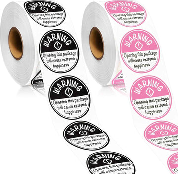 1000 Stück Extreme Happiness Aufkleber Runde selbstklebende Etiketten 1,5 Zoll